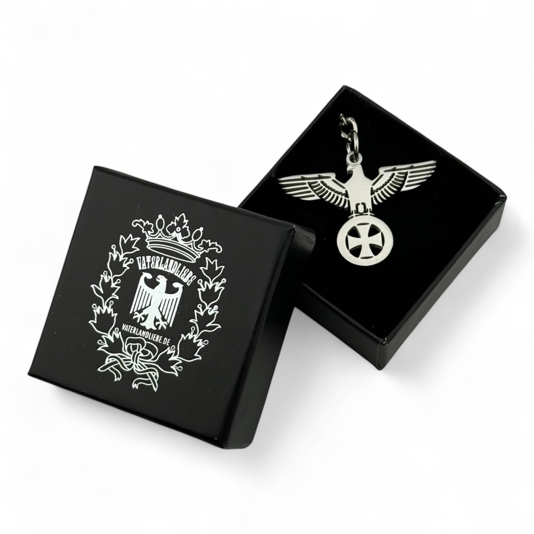 Reichsadler Schlüsselanhänger mit Eisernen Kreuz